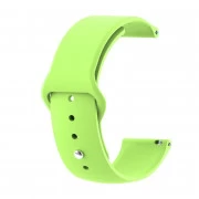 Силіконовий ремінець BeCover для Samsung Galaxy Watch 42mm/Watch Active/Active 2 40/44mm/Watch 3 41mm/Gear S2 Classic/Gear Sport Lime (706183)