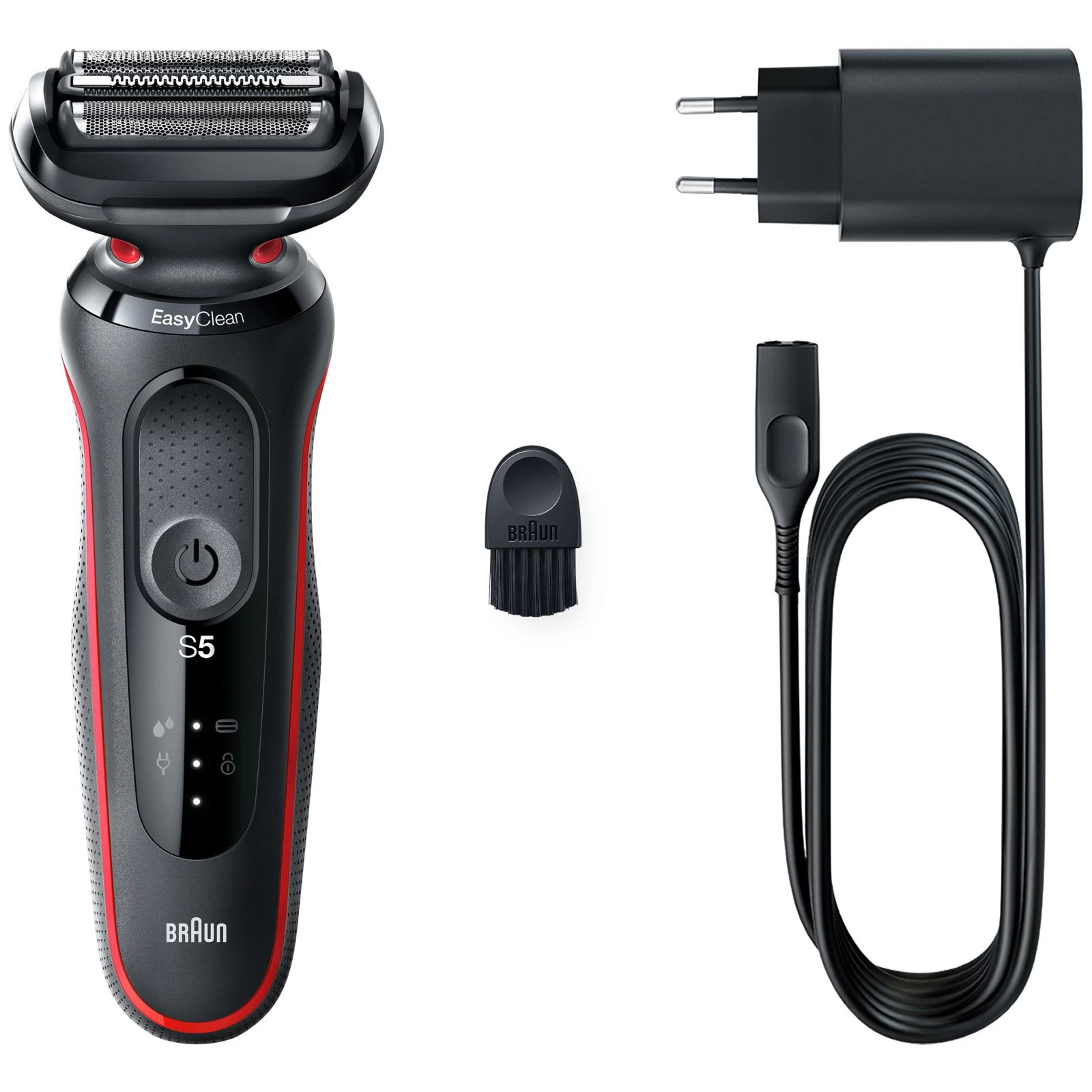 Електробритва Braun Series 5 51-R1000s BLACK/RED