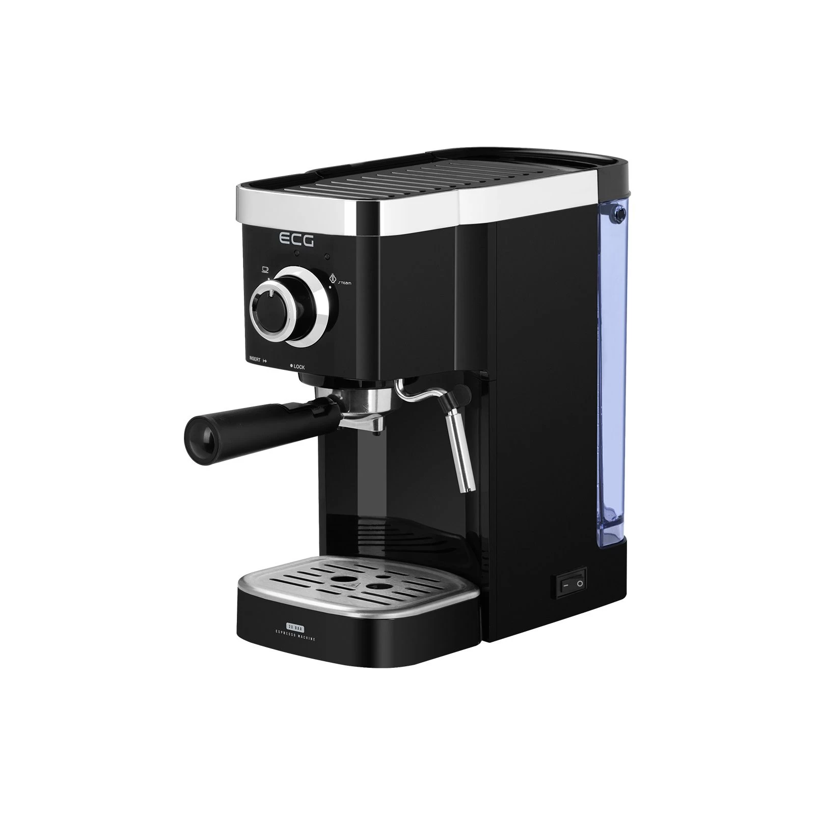 Кавоварка ECG ESP 20301 Black (ESP20301 Black) (UA)