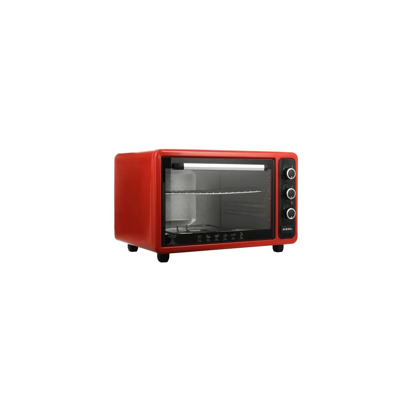 Електродуховка настільна ASEL AF 40-23 RED (UA)