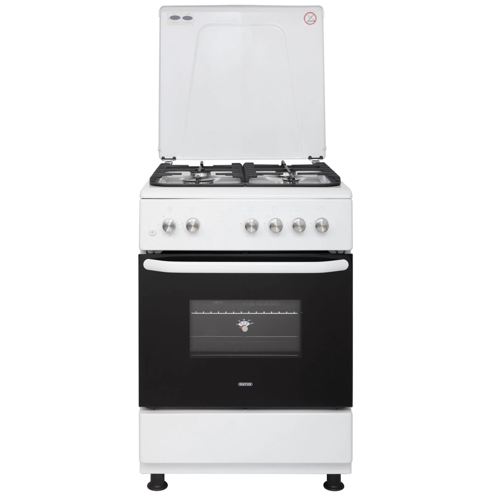 Плита Eleyus CAST 6001 CF WH (UA)