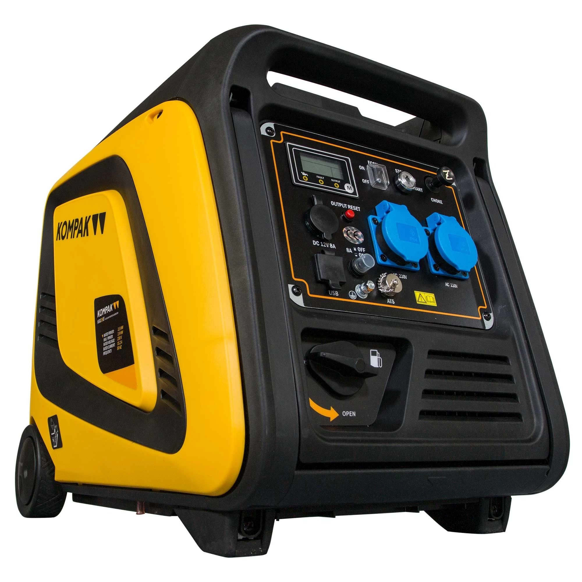 Инверторный бензиновый генератор KOMPAK KGG39Ei (UA)