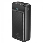 XO Power Bank PR201 2USB+Type-C PD&QC3.0 65W 30000mAh Black (PR201_Black) (UA)