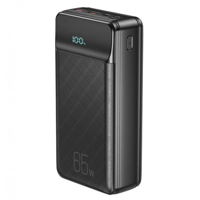 Мобильная батарея XO Power Bank PR201 2USB+Type-C PD&QC3.0 65W 30000mAh Black (PR201_Black) (UA)