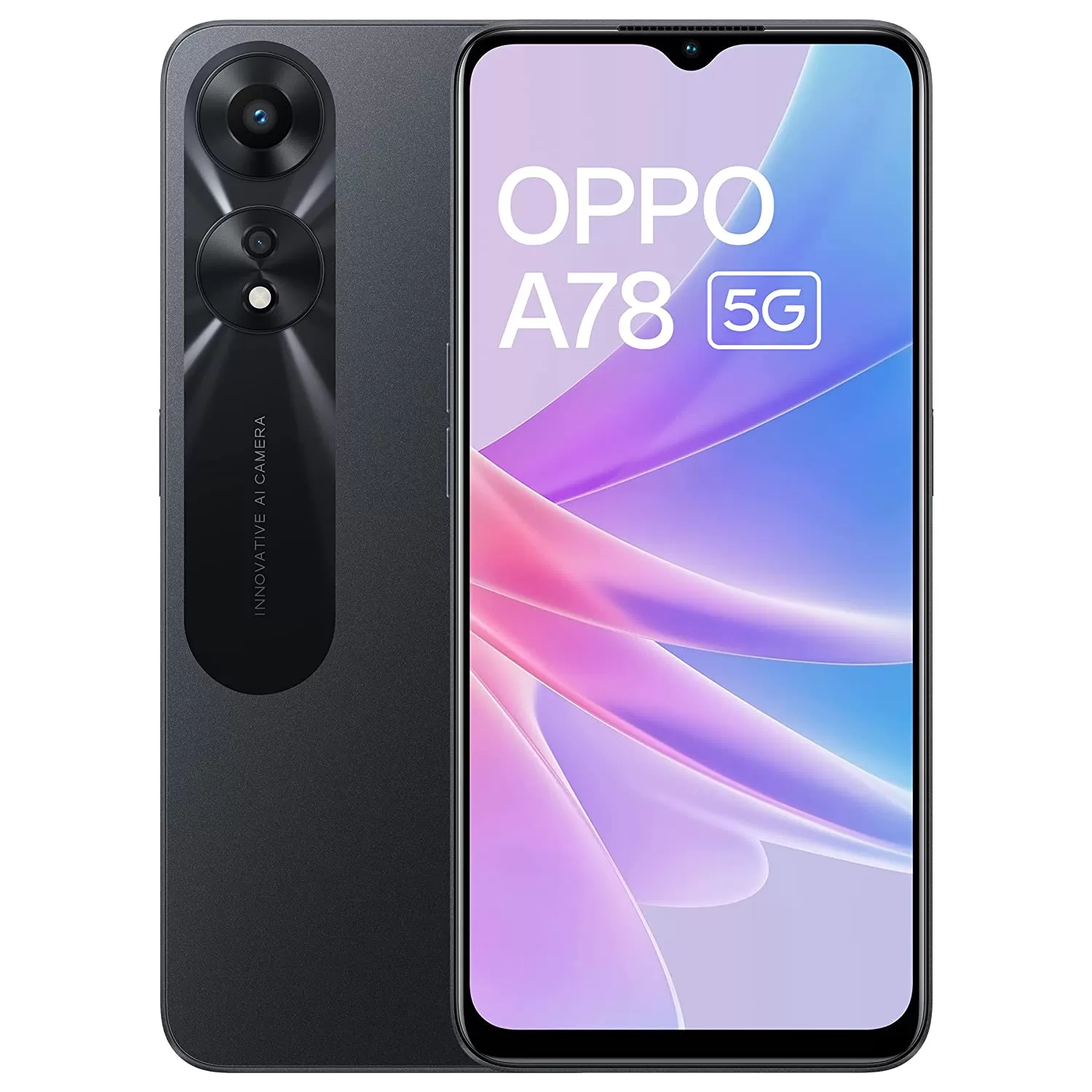 Телефон OPPO A78 5G 8/128GB Glowing Black