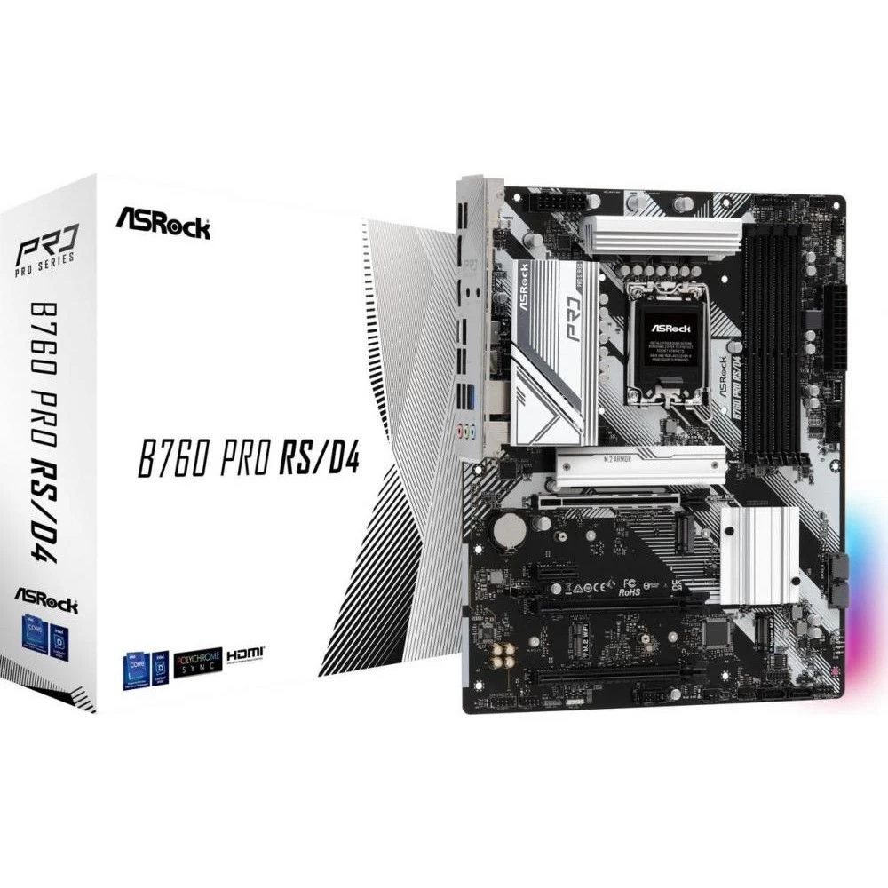 Материнська плата ASRock B760 Pro RS/D4 (B760_PRO_RS/D4) (UA)