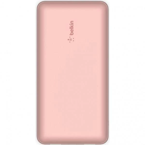 Мобільна батарея Belkin 20000mAh 15W Dual USB-A, USB-C Rose Gold (BPB012BTRG)