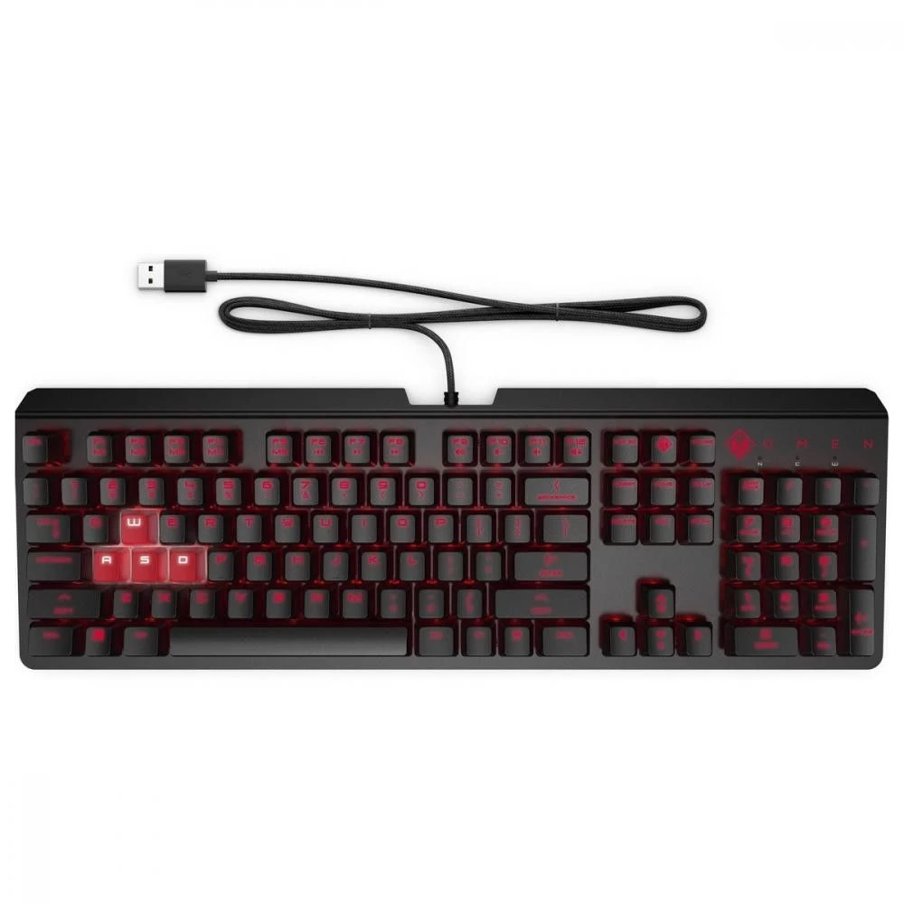Клавиатура HP Omen Encoder Cherry MX Red Black (6YW76AA) (UA)