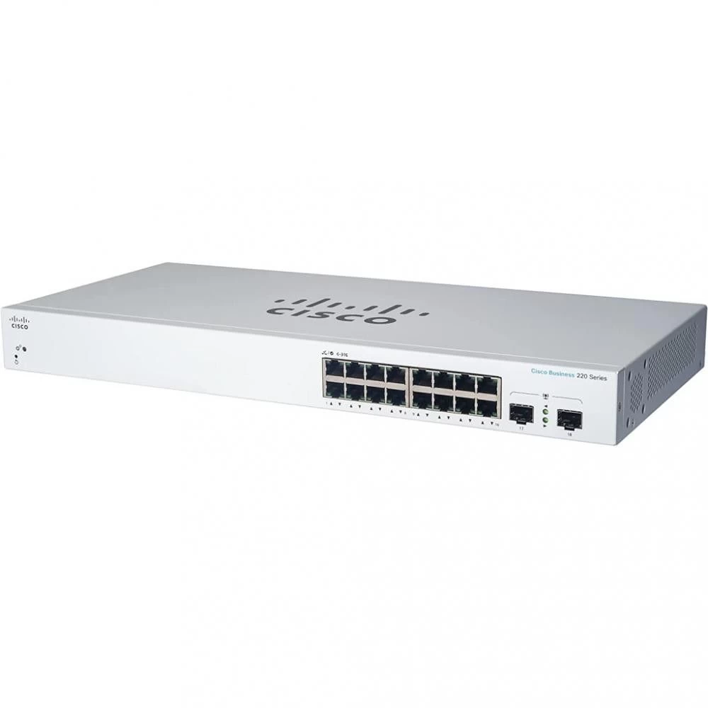 Комутатор Smart Cisco CBS220-16T-2G-EU