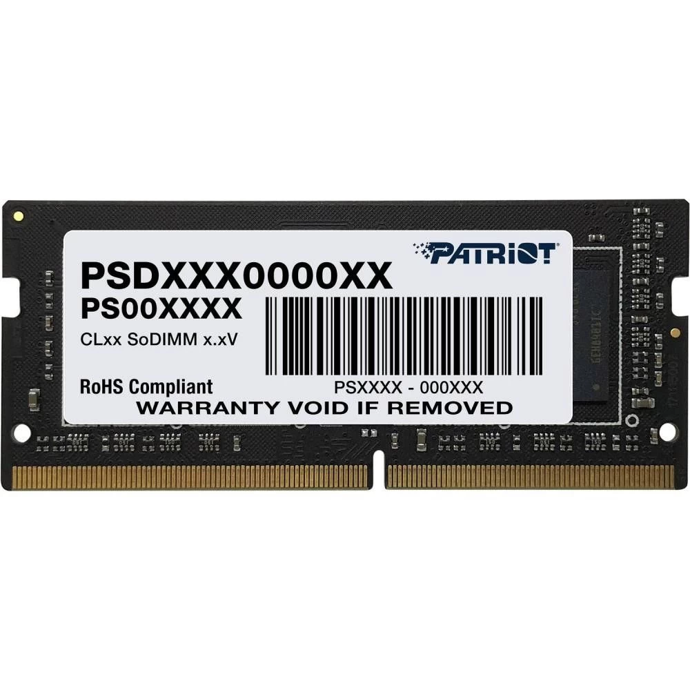 Оперативная память PATRIOT 8 GB SO-DIMM DDR4 3200 MHz (PSD48G320081S) (UA)