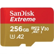 SanDisk 256 GB microSDXC UHS-I U3 V30 A2 Extreme (SDSQXAV-256G-GN6MA) (UA)
