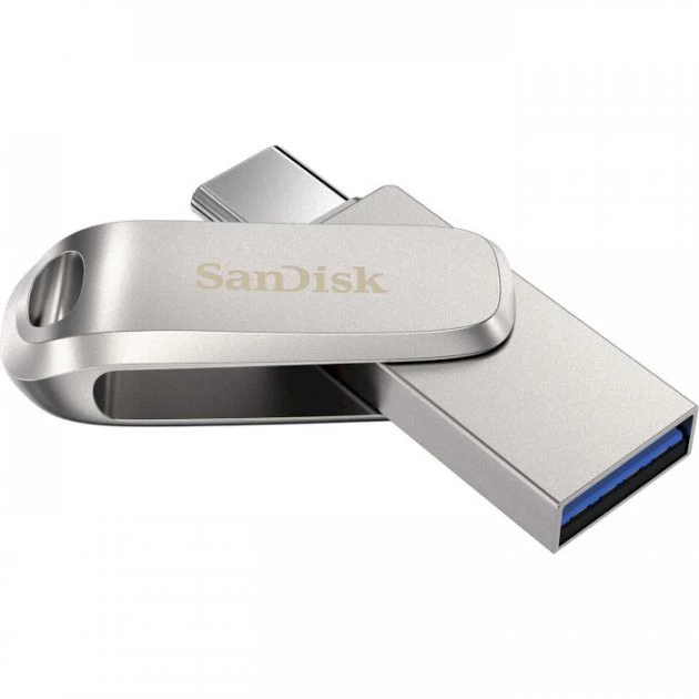 Флеш память SanDisk 256 GB Ultra Dual Drive Luxe (SDDDC4-256G-G46) (UA)