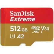 SanDisk 512 GB microSDXC UHS-I U3 V30 A2 Extreme (SDSQXAV-512G-GN6MN) (UA)