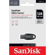 SanDisk 64 GB Ultra Curve USB 3.2 Black (SDCZ550-064G-G46) (UA)