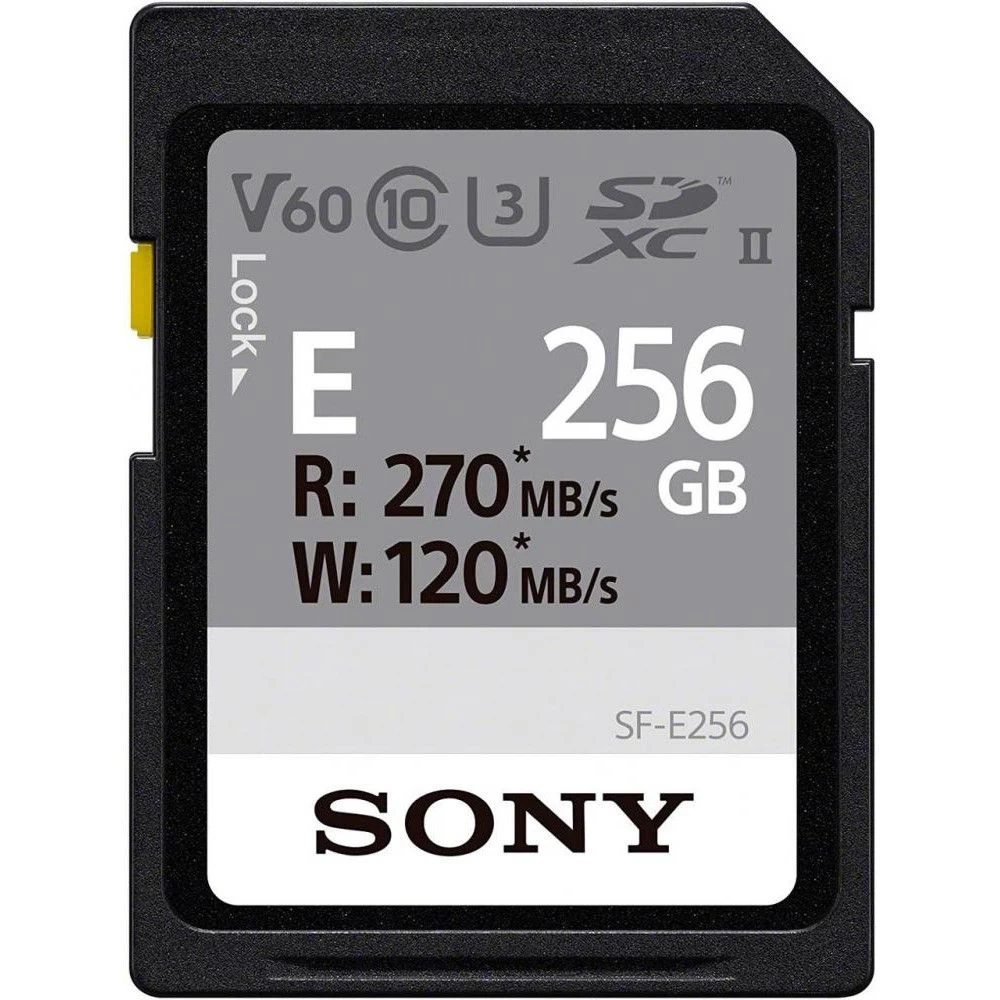 Карта пам'яті Sony 256 GB SDXC UHS-II U3 ​​V60 SFE256.ET4 (UA)