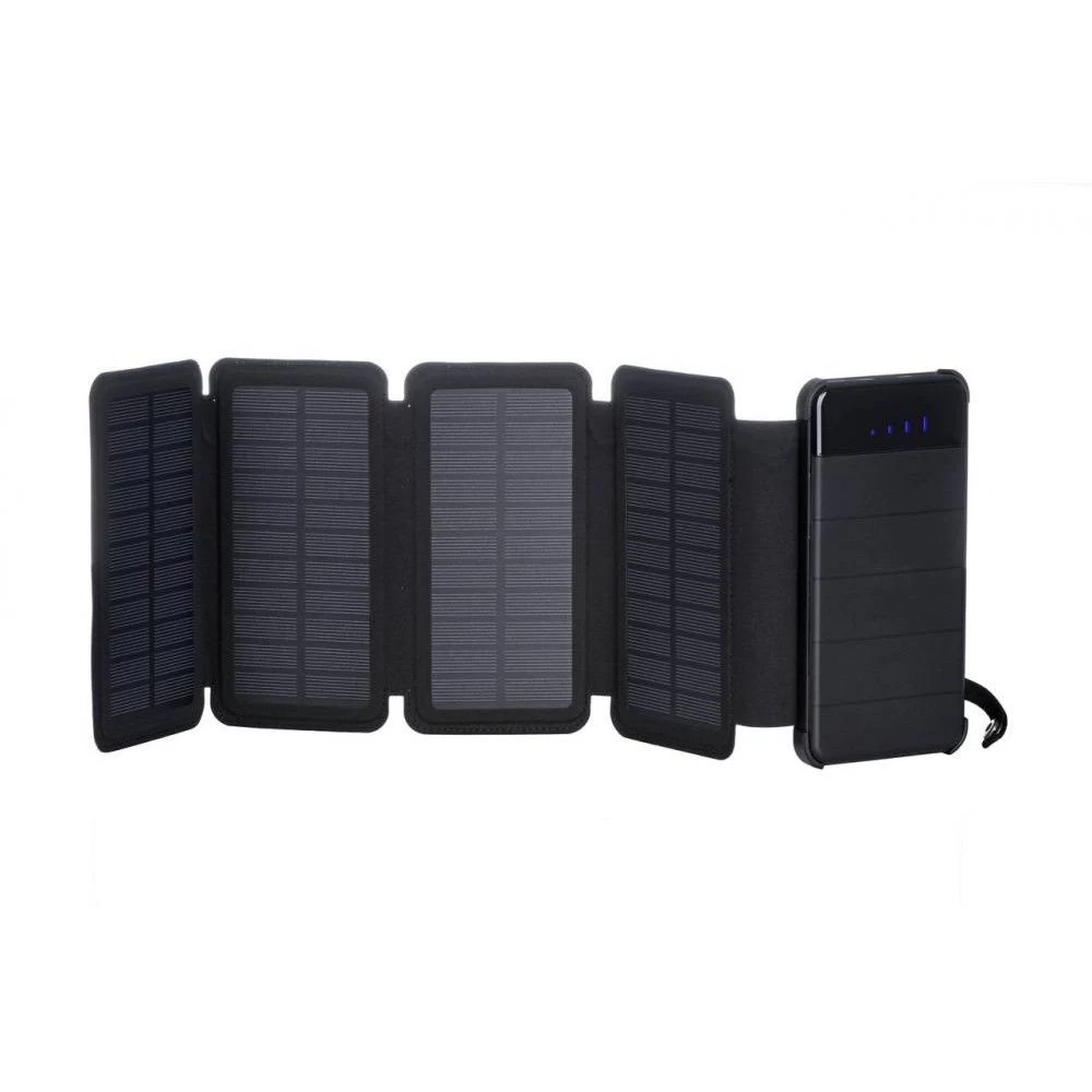Мобільна батарея 2E Power Bank Solar 8000mAh Black (2E-PB814-BLACK) (UA)