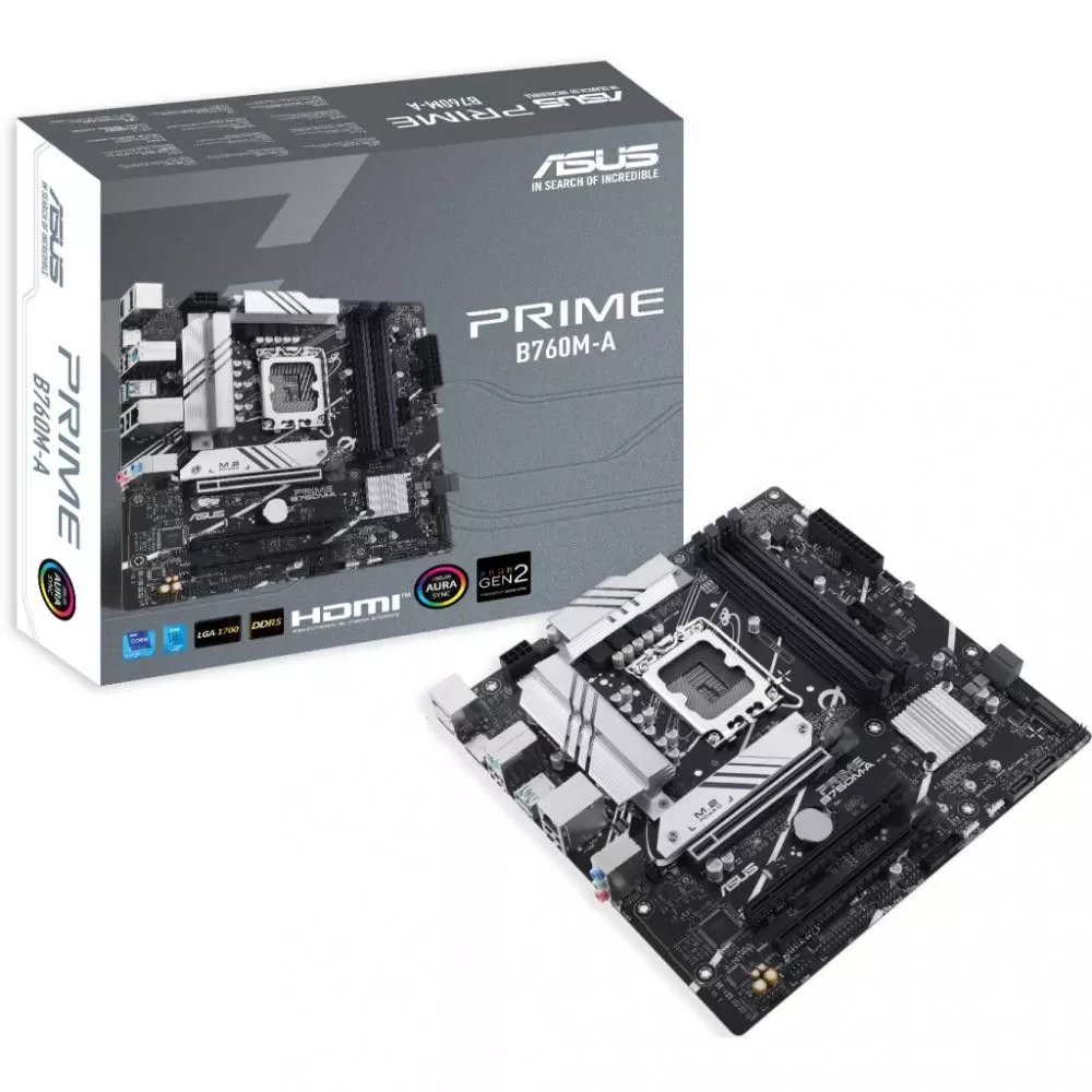 Материнська плата ASUS PRIME B760M-A-CSM (90MB1EK0-M0EAYC) (UA)