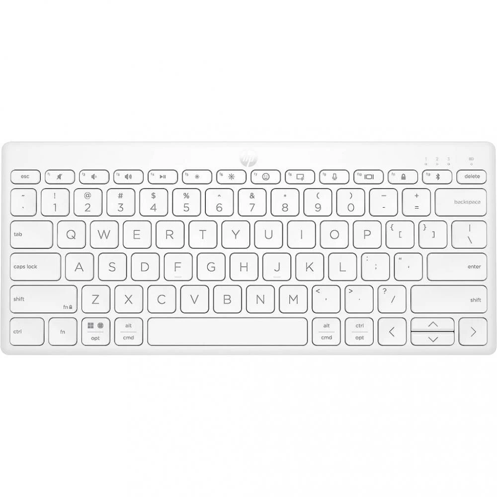 Клавіатура HP 350 Compact Multi-Device BT White (692T0AA) (UA)