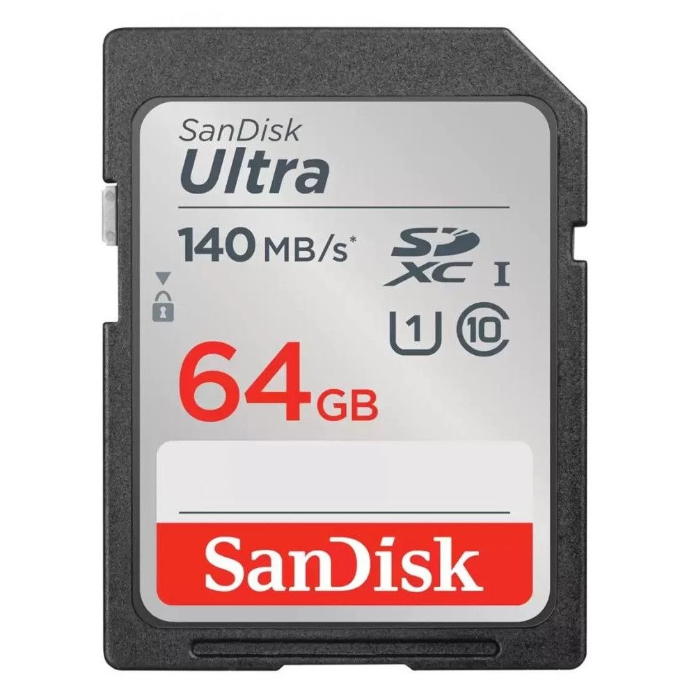Карта пам'яті SanDisk 64 GB SDXC UHS-I U1 Ultra (SDSDUNB-064G-GN6IN) (UA)