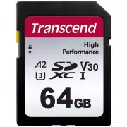 Transcend 64 GB SDXC UHS-I U3 V30 A2 340S TS64GSDC340S (UA)