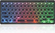 Rii K09 Multimedia Bluetooth Keyboard With Rainbow Backlit