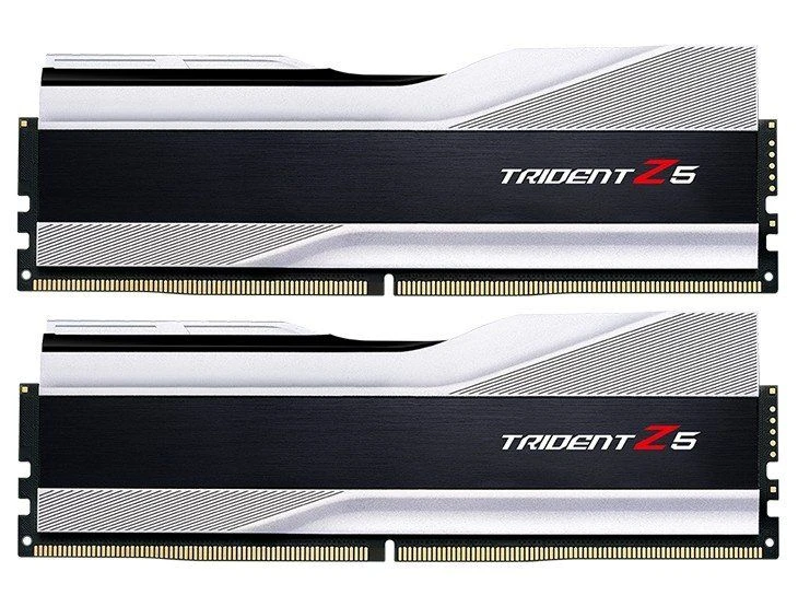 Оперативна пам'ять DDR5 2x16GB/6000 G.Skill Trident Z5 Silver (F5-6000J3040F16GX2-TZ5S) (UA)