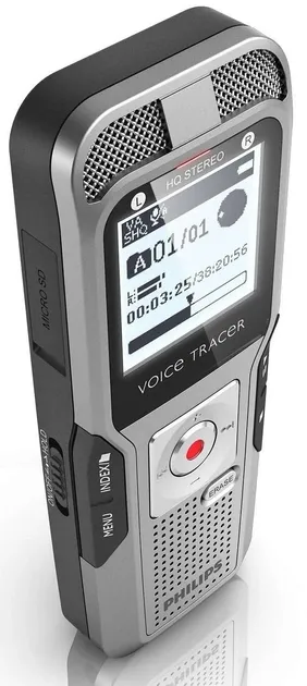Диктофон Philips DVT3200 4GB Silver