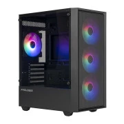 Prologix E107 Tempered Glass Black без БП (UA)