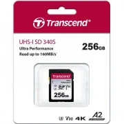 Transcend 256 GB SDXC UHS-I U3 A2 (TS256GSDC340S) (UA)