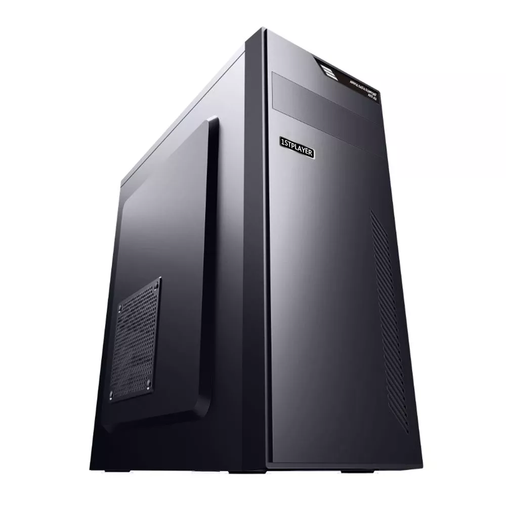 Корпус 1stPlayer A3-500PLS Black 500W-12cm, 2хUSB2.0, 1хUSB3.0