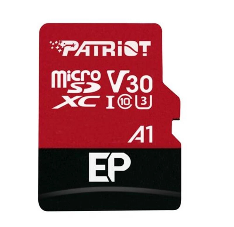 Карта пам'яті MicroSDXC 1TB UHS-I/U3 Class 10 Patriot EP A1 R90/W80MB/s + SD-adapter (PEF1TBEP31MCX)