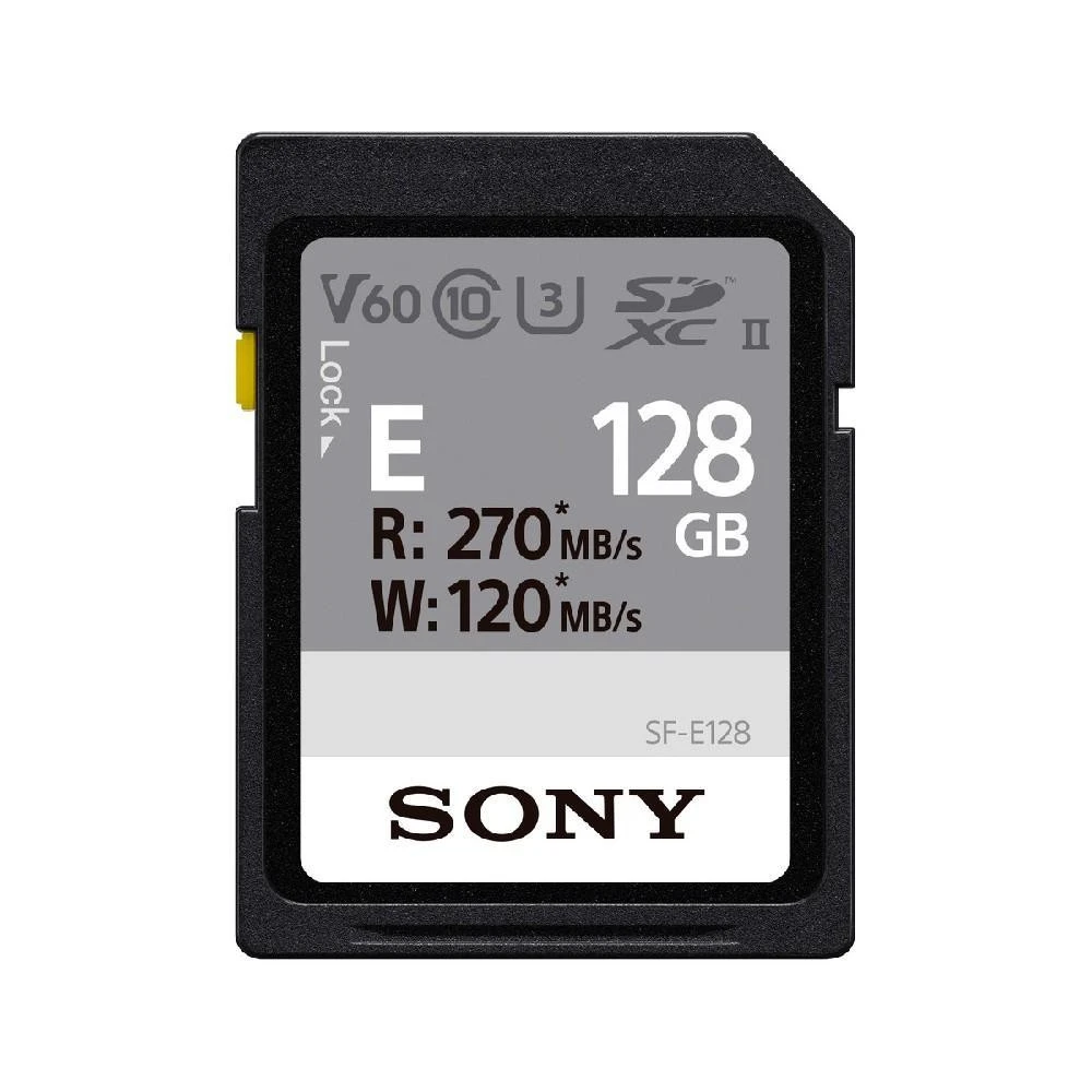 Карта пам'яті Sony 128 GB SDXC UHS-II U3 ​​V60 SFE128.ET4 (UA)