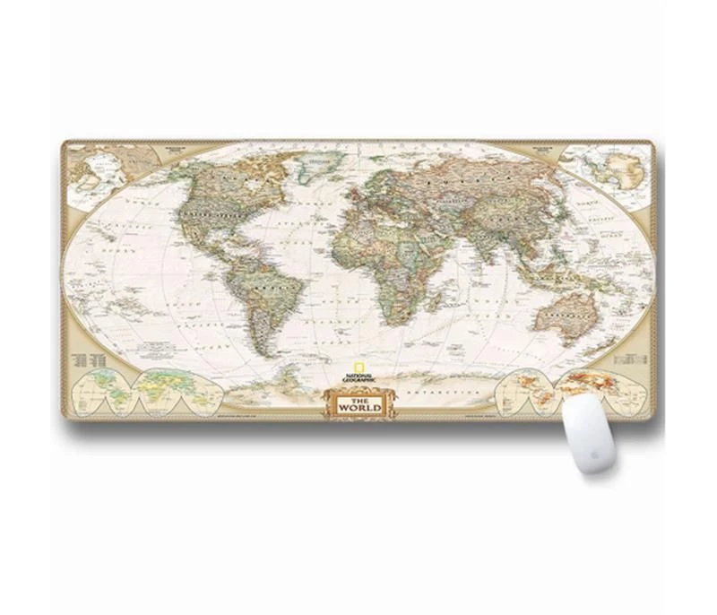 Коврик Voltronic Карта мира White/Gray (SJDT-17/20885) (UA)