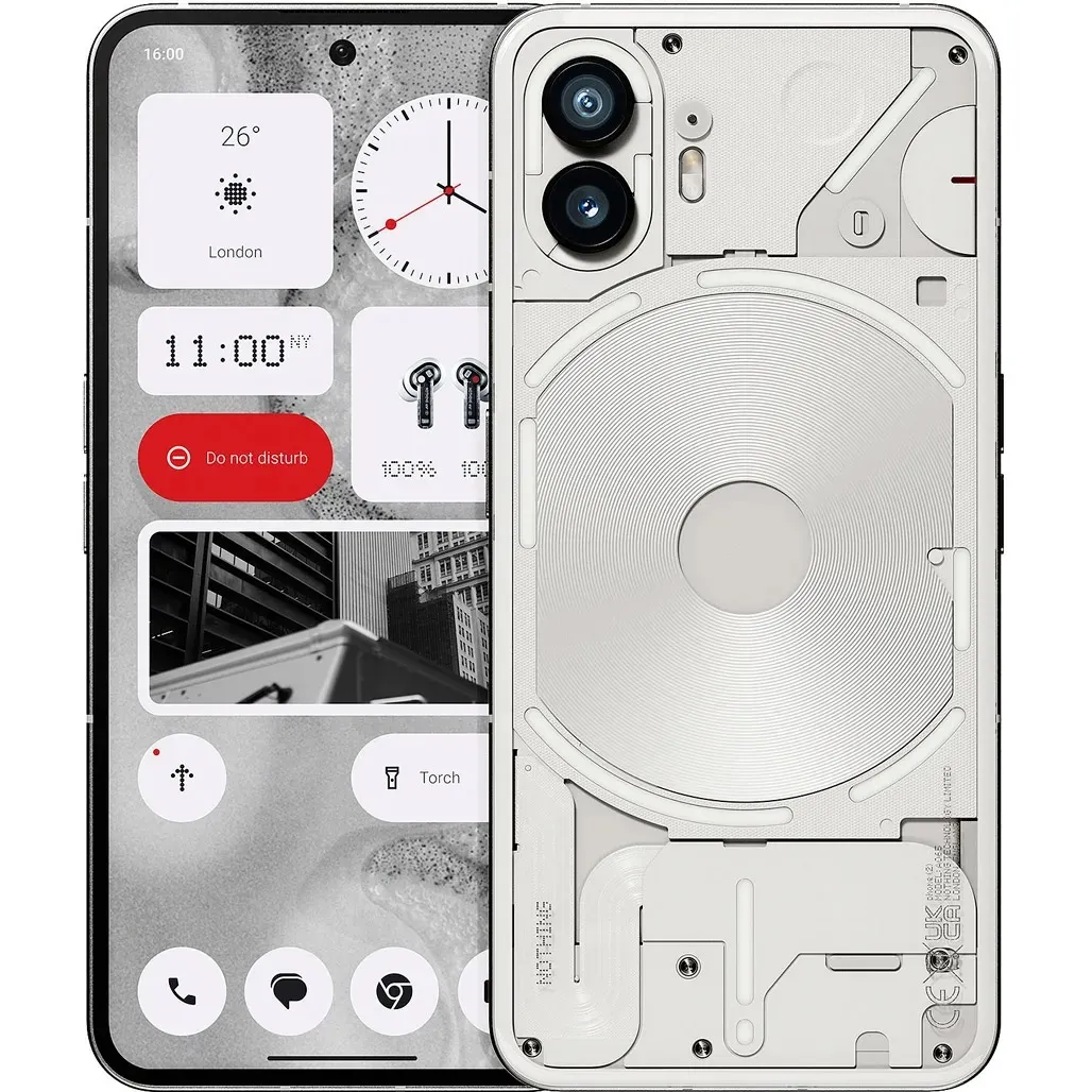 Телефон Nothing Phone (2) 8/128GB White