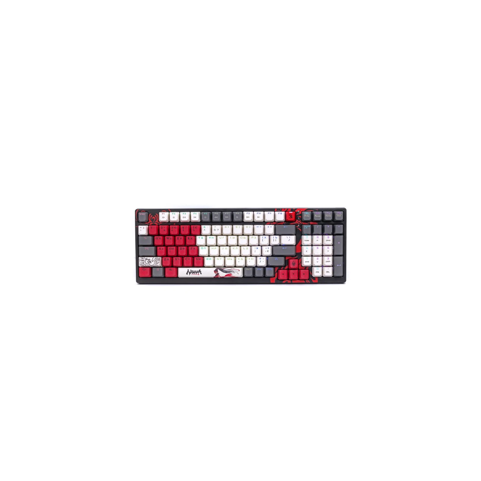 Клавіатура A4Tech Bloody S98 RGB Red Switch USB Naraka (Bloody S98 Naraka)