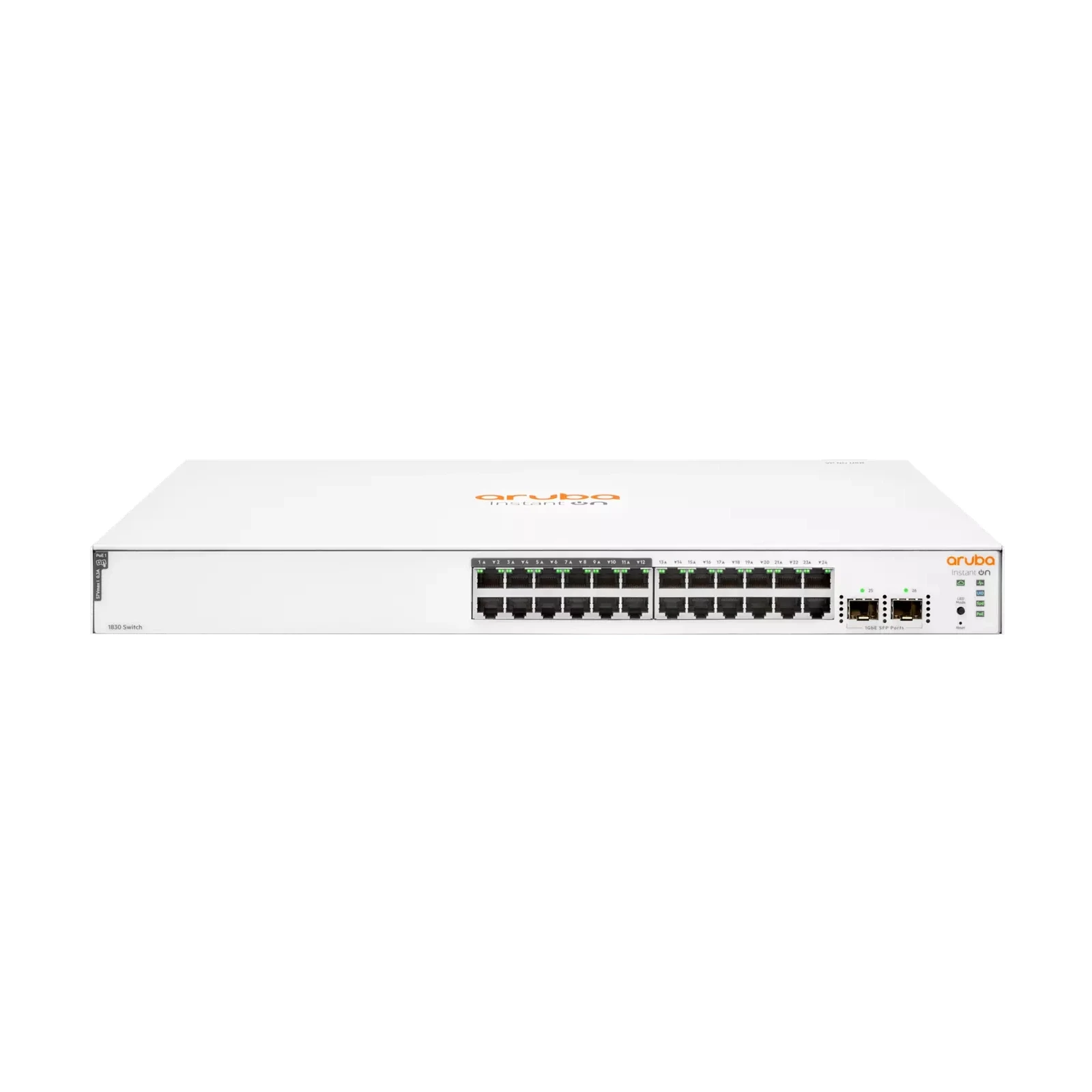 Комутатор мережевий HP 1830-24G(PoE)-2SFP (JL813A) (UA)