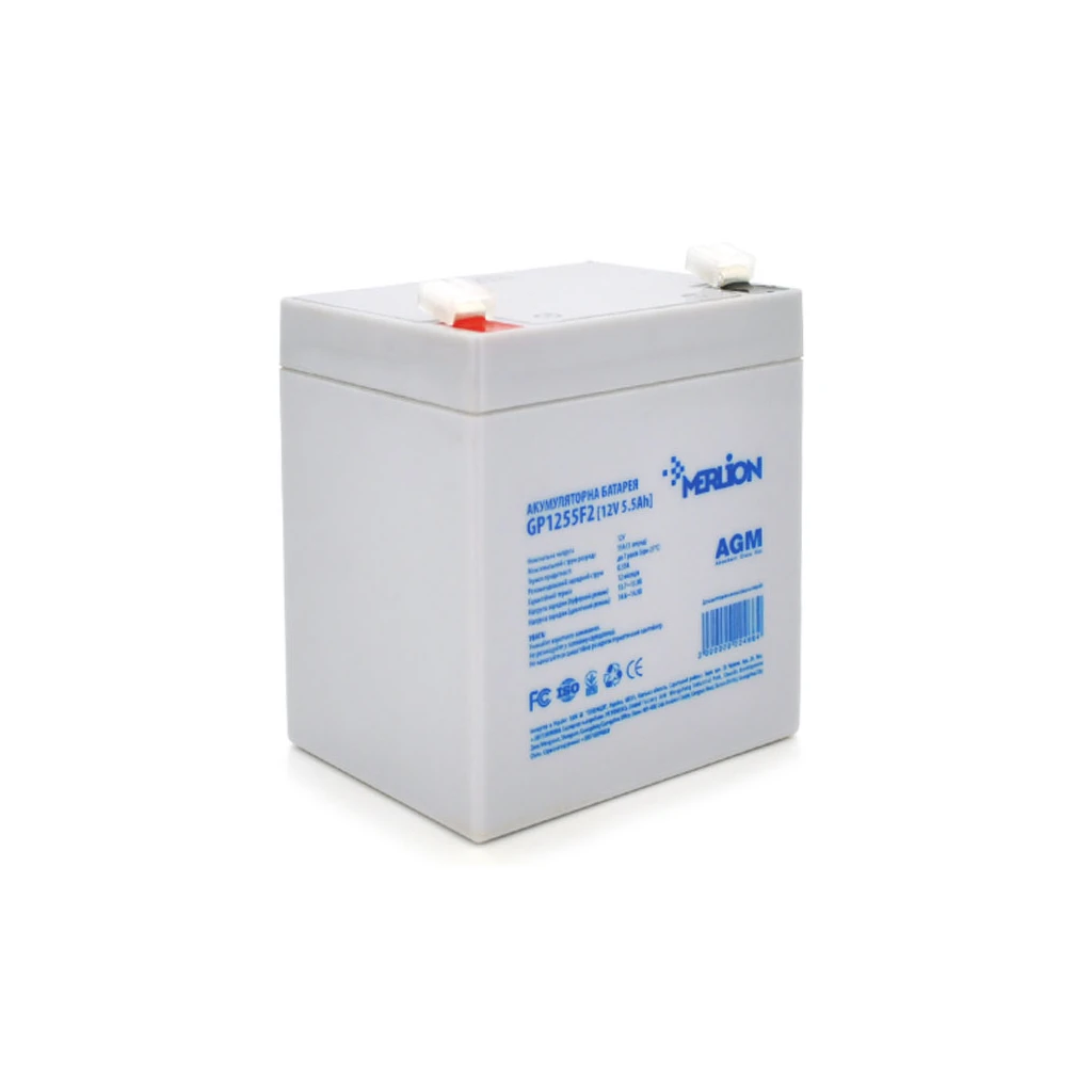 Аккумуляторная батарея Merlion 12V-5.5Ah (GP1255F2) (UA)