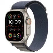 Apple Watch Ultra 2 GPS + Cellular 49mm Titanium Case with Blue Alpine Loop - Medium (MREP3/MRFC3)