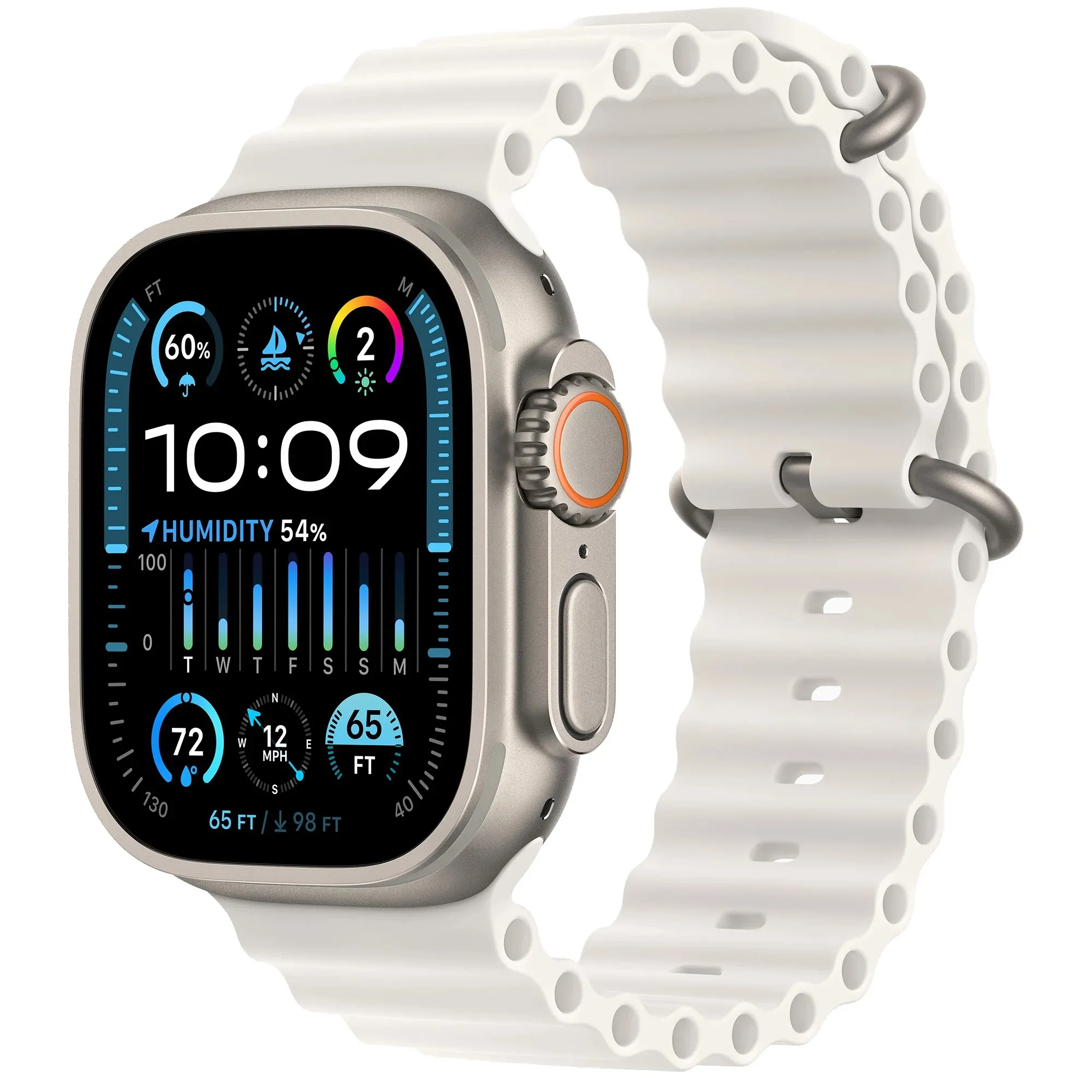 Apple Watch Hermes Series 8 41mm Silver Stainless Steel Case with
