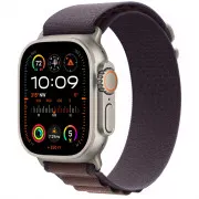 Apple Watch Ultra 2 GPS + Cellular 49mm Titanium Case with Indigo Alpine Loop - Large (MREW3)