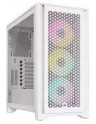 Corsair iCUE 4000D RGB AirFlow Tempered Glass White (CC-9011241-WW) без БП (UA)