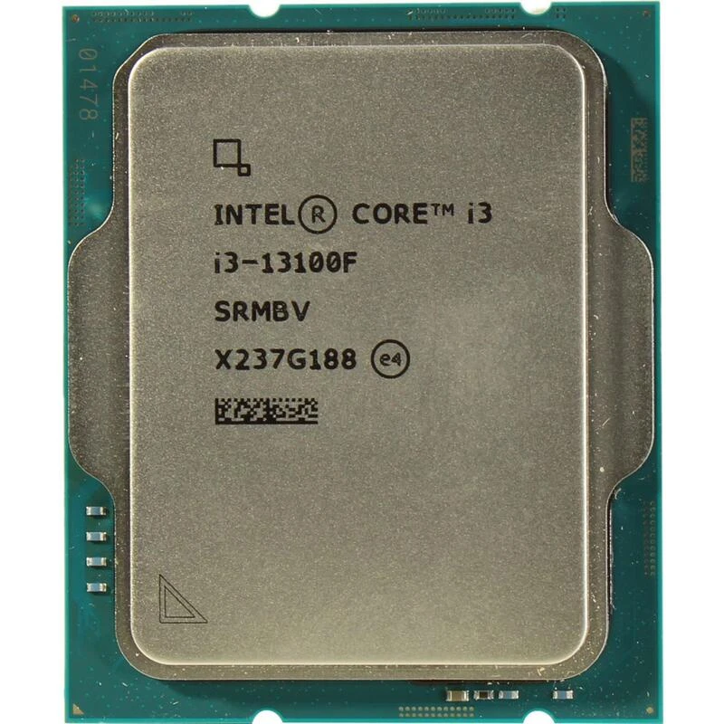 Процесор Intel Core i3 13100F 3.4GHz (12MB, Raptor Lake, 60W, S1700) Tray (CM8071505092203) (UA)