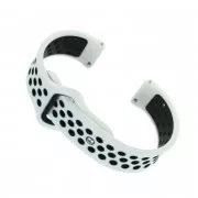 BeCover Nike Style для Xiaomi Amazfit Bip/Bip Lite/Bip S Lite/GTR 42mm/GTS/TicWatch S2/TicWatch E White-Black (705705)