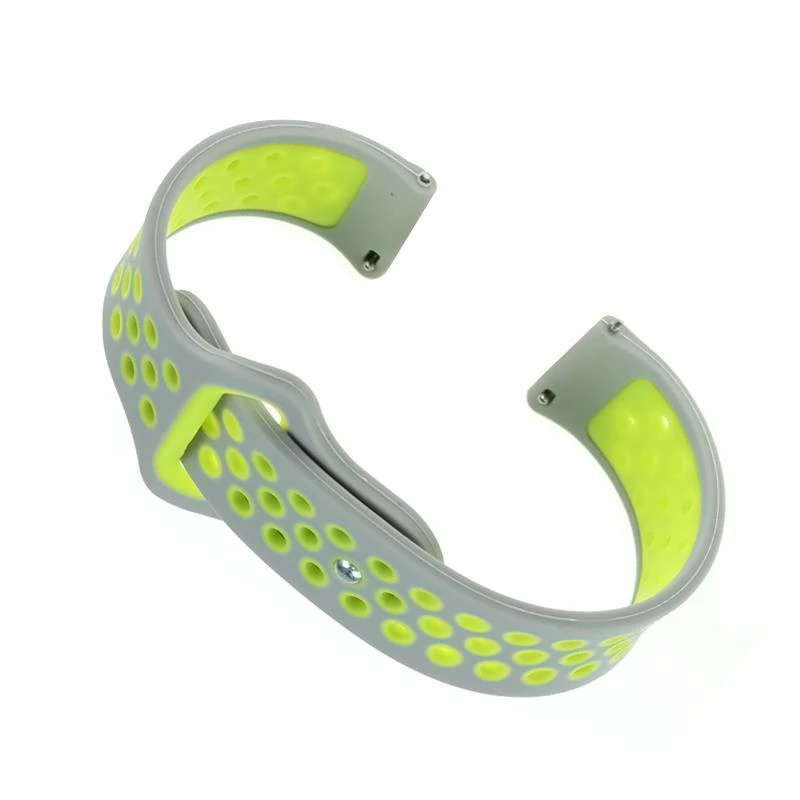 BeCover Nike Style для Xiaomi Amazfit Bip/Bip Lite/Bip S Lite/GTR 42mm/GTS/TicWatch S2/TicWatch E Grey-Green (705708)