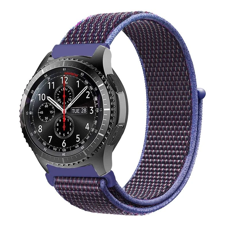 BeCover Nylon Style для Xiaomi iMi KW66/Mi Watch Color/Haylou LS01/Watch S1 Active Purple (705884)