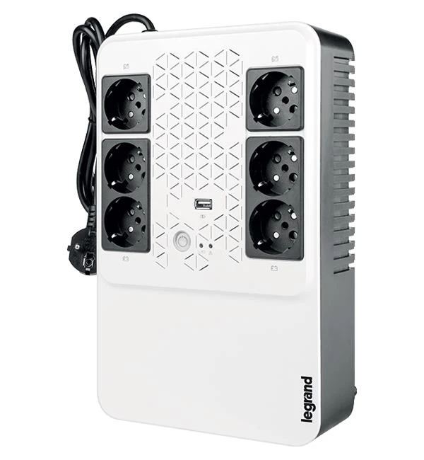 Джерело безперебійного живлення Legrand KEOR MULTIPLUG 800 ВА / 480Вт (310082) (UA)