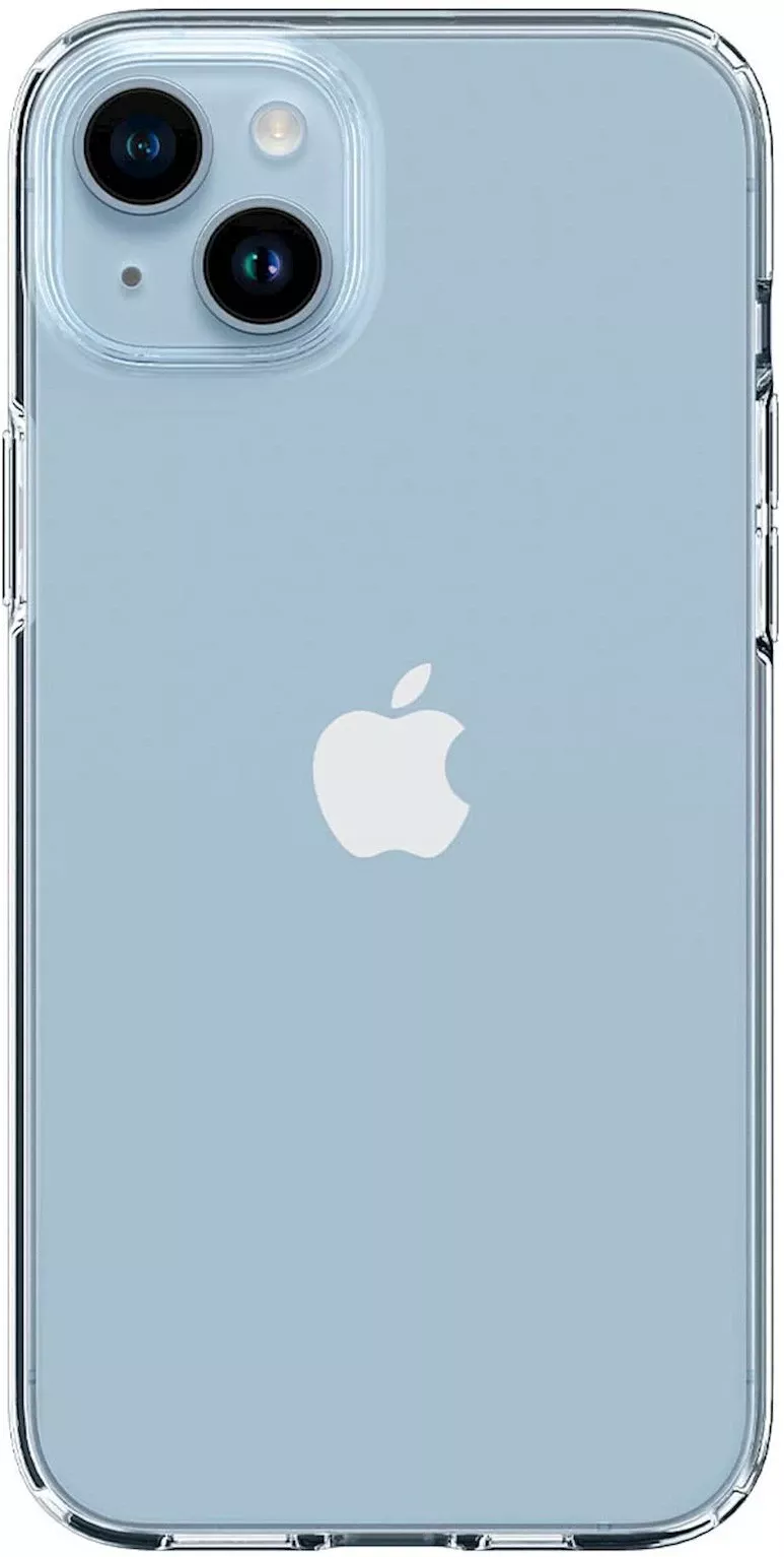 Spigen Чохол для Apple iPhone 15 Crystal Flex, Crystal Clear (ACS06481) (UA)