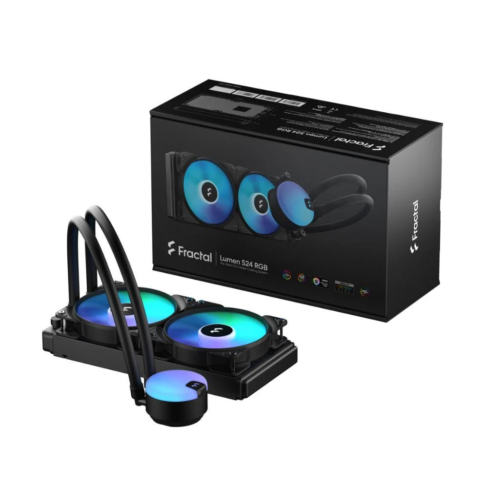 Водяне охолодження Fractal Design Lumen S24 RGB v2 (FD-W-L1-S2412) (UA)