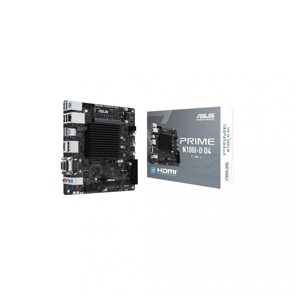 Материнська плата ASUS PRIME N100I-D D4-CSM (90MB1F70-M0EAYC) (UA)
