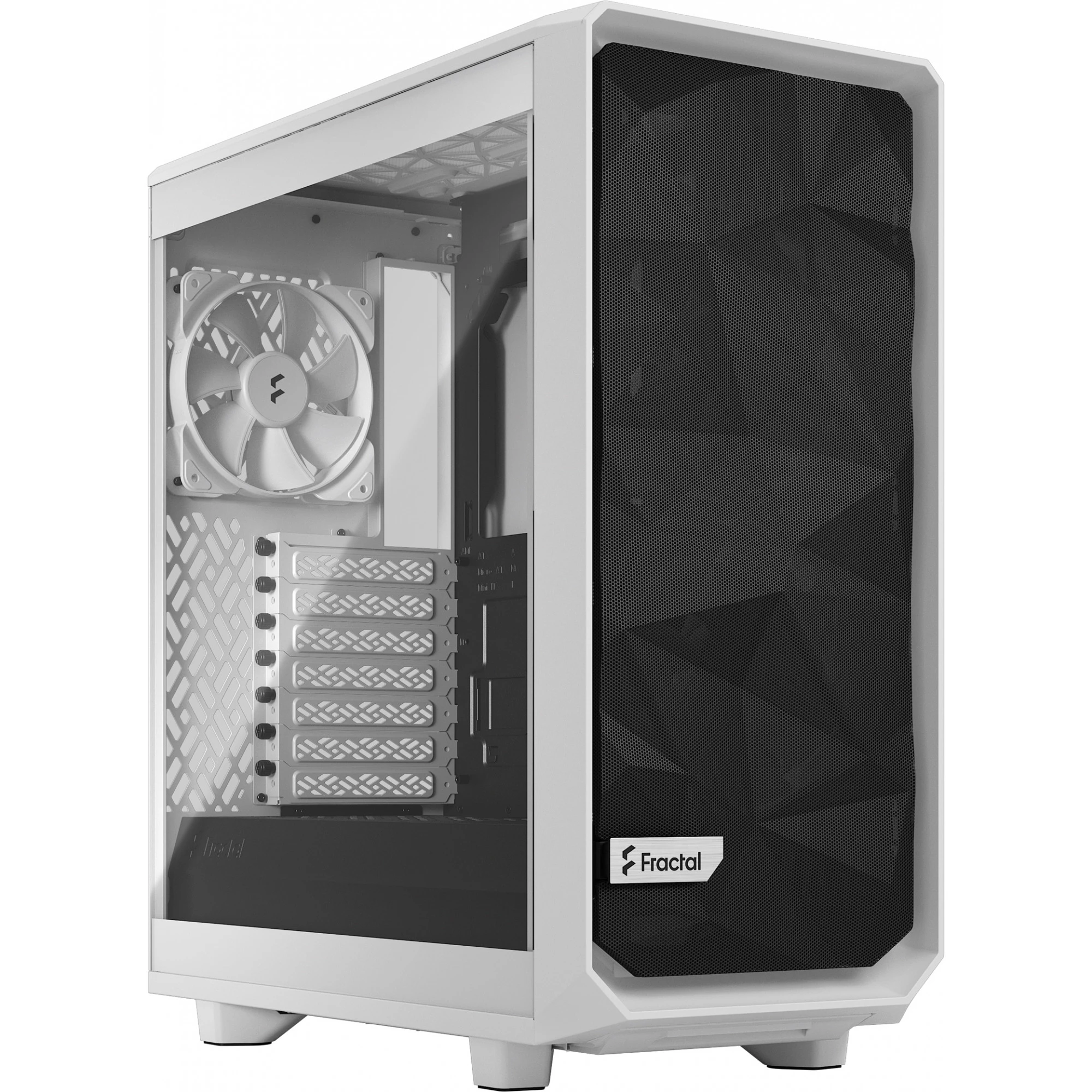 Корпус Fractal Design Meshify 2 Compact Lite White TG Clear Tint (FD-C-MEL2C-04) (UA)